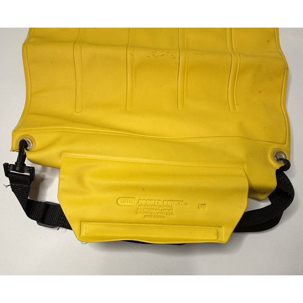Vtg Sima Super Sports Pouch Air Cushion Carryall Inflatable Dry Bag Sport Pouch